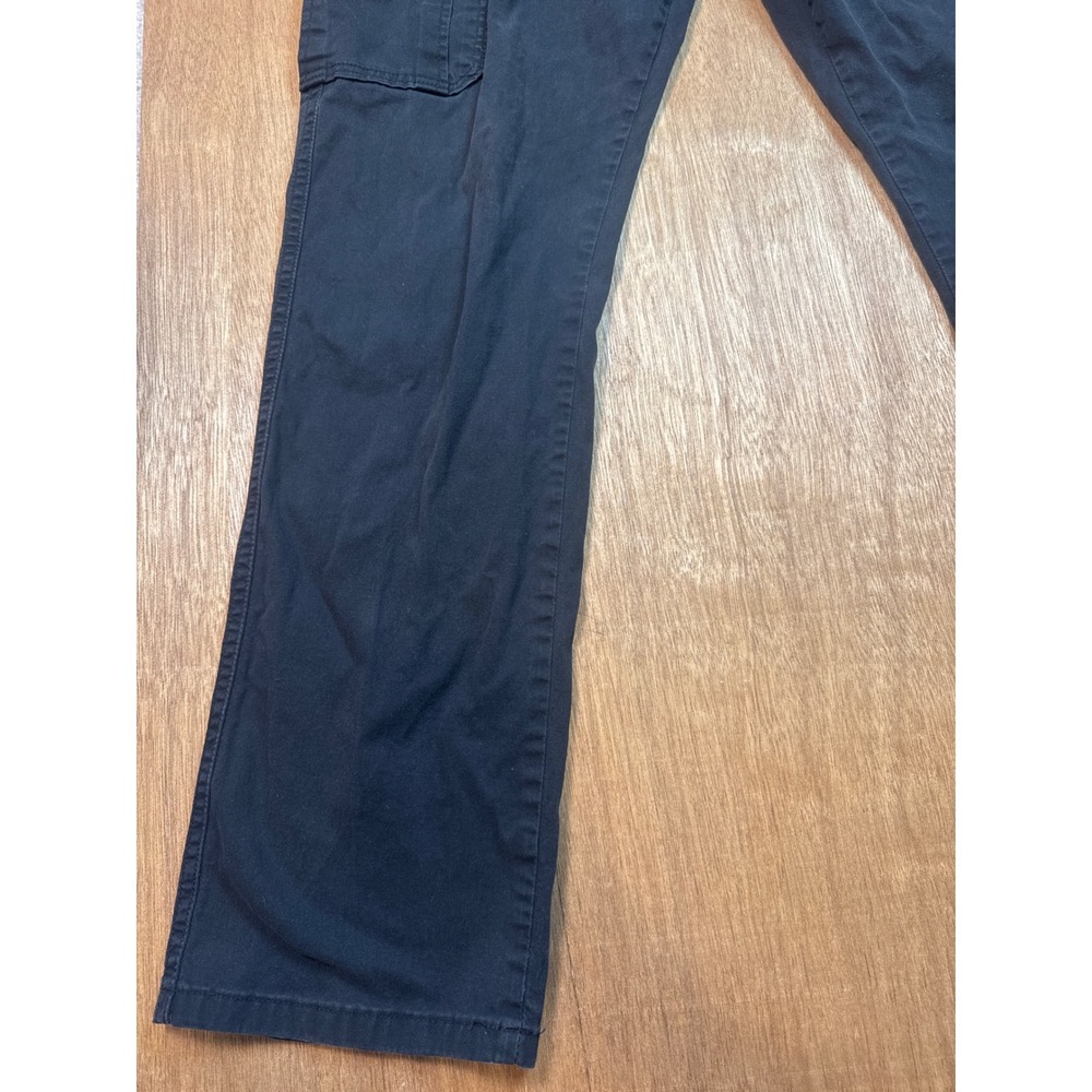Wrangler Mens Relaxed Fit Cargo Pants Black Utility Workwear Trousers 34x34 - Picture 2 of 11
